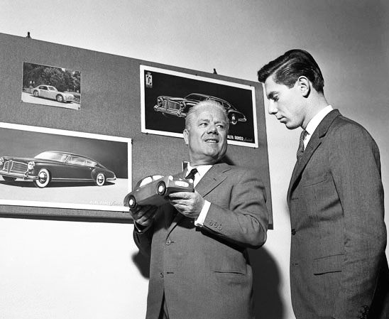 Battista and Sergio Pininfarina