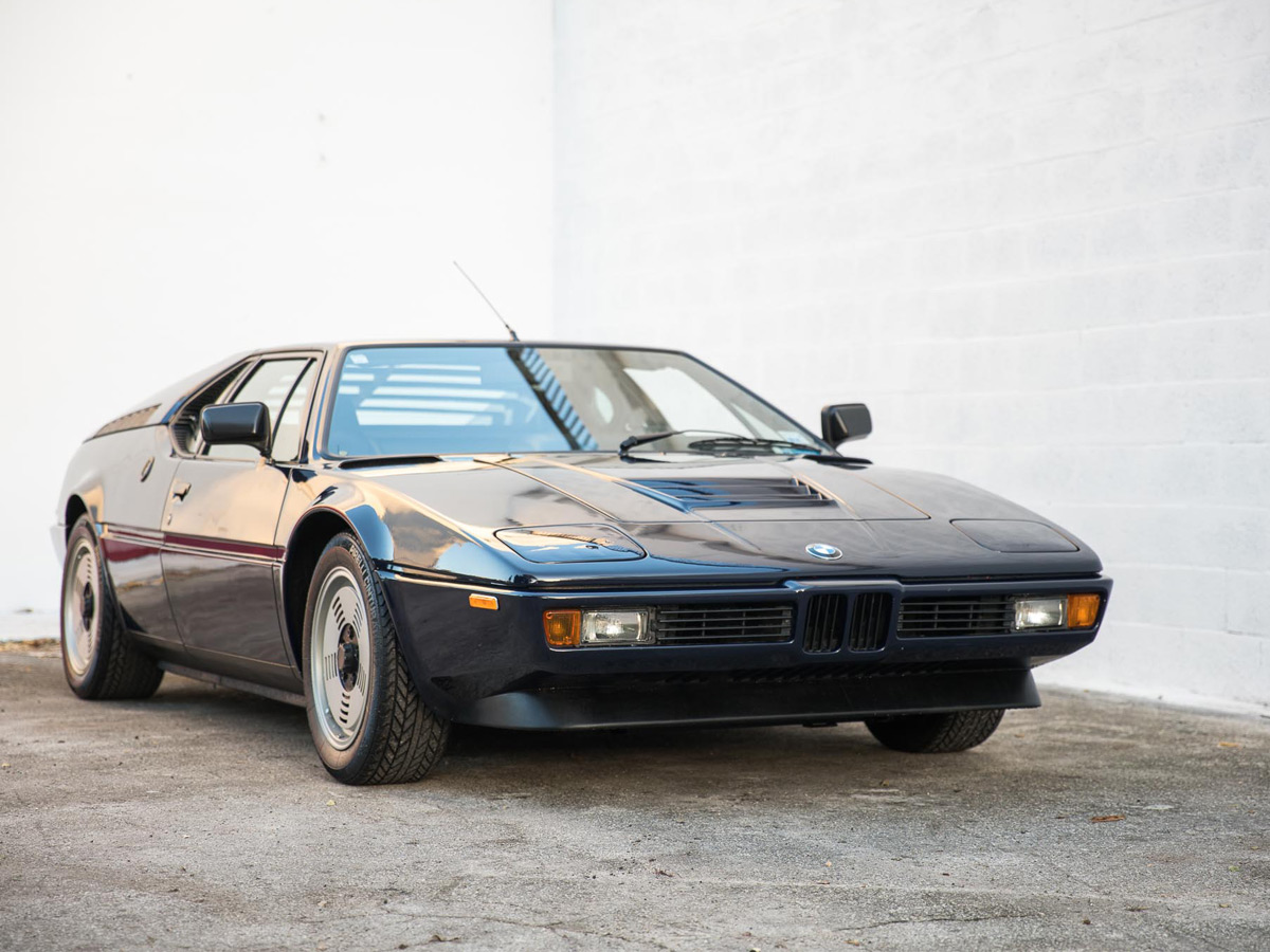 BMW M1 three-quarter view