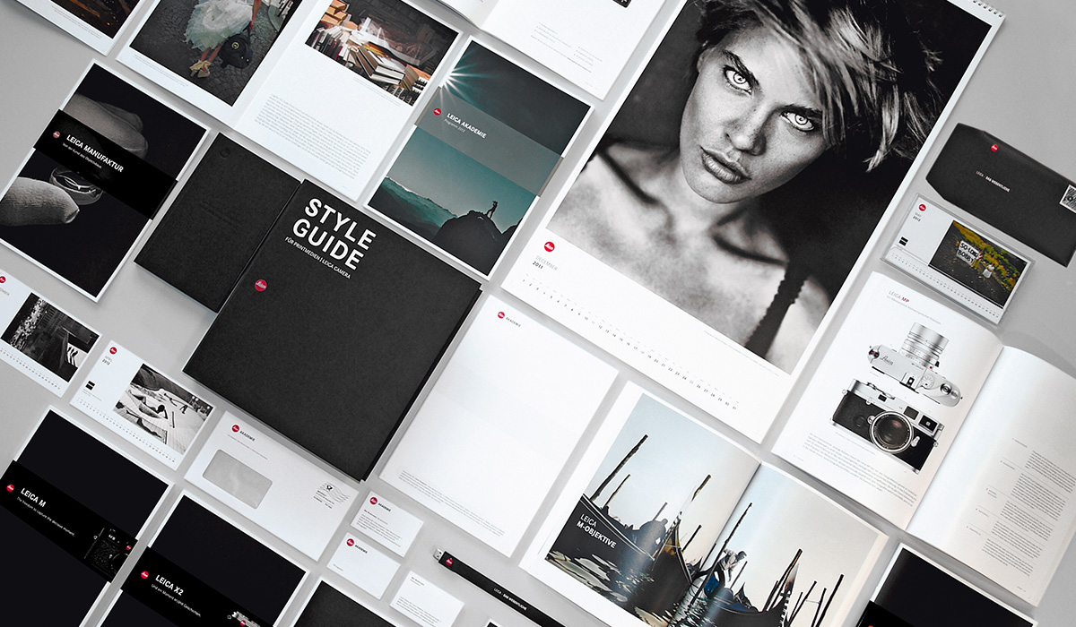 Leica corporate identity elements