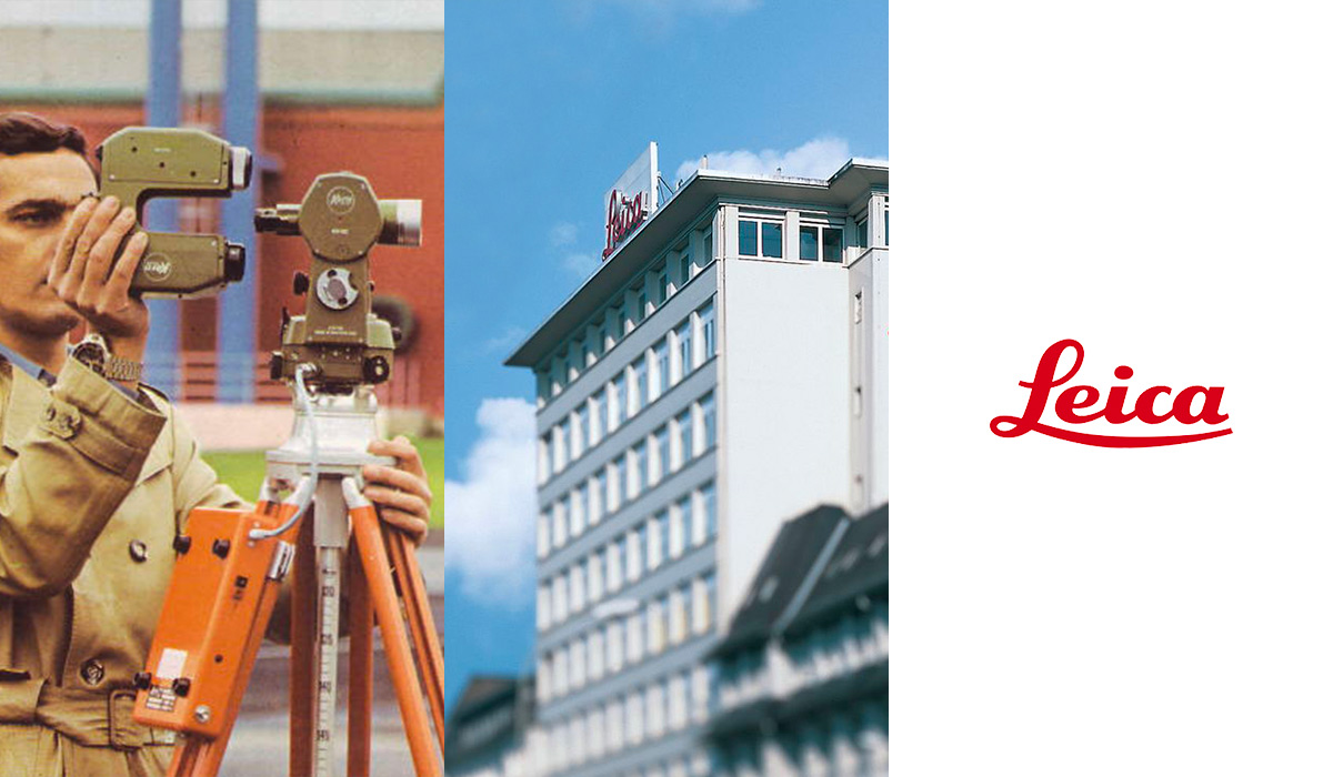Leica I, Oskar Barnack and contemporary Leitz logo